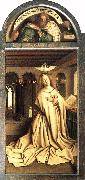 EYCK, Jan van Mary of the Annunciation oil painting artist